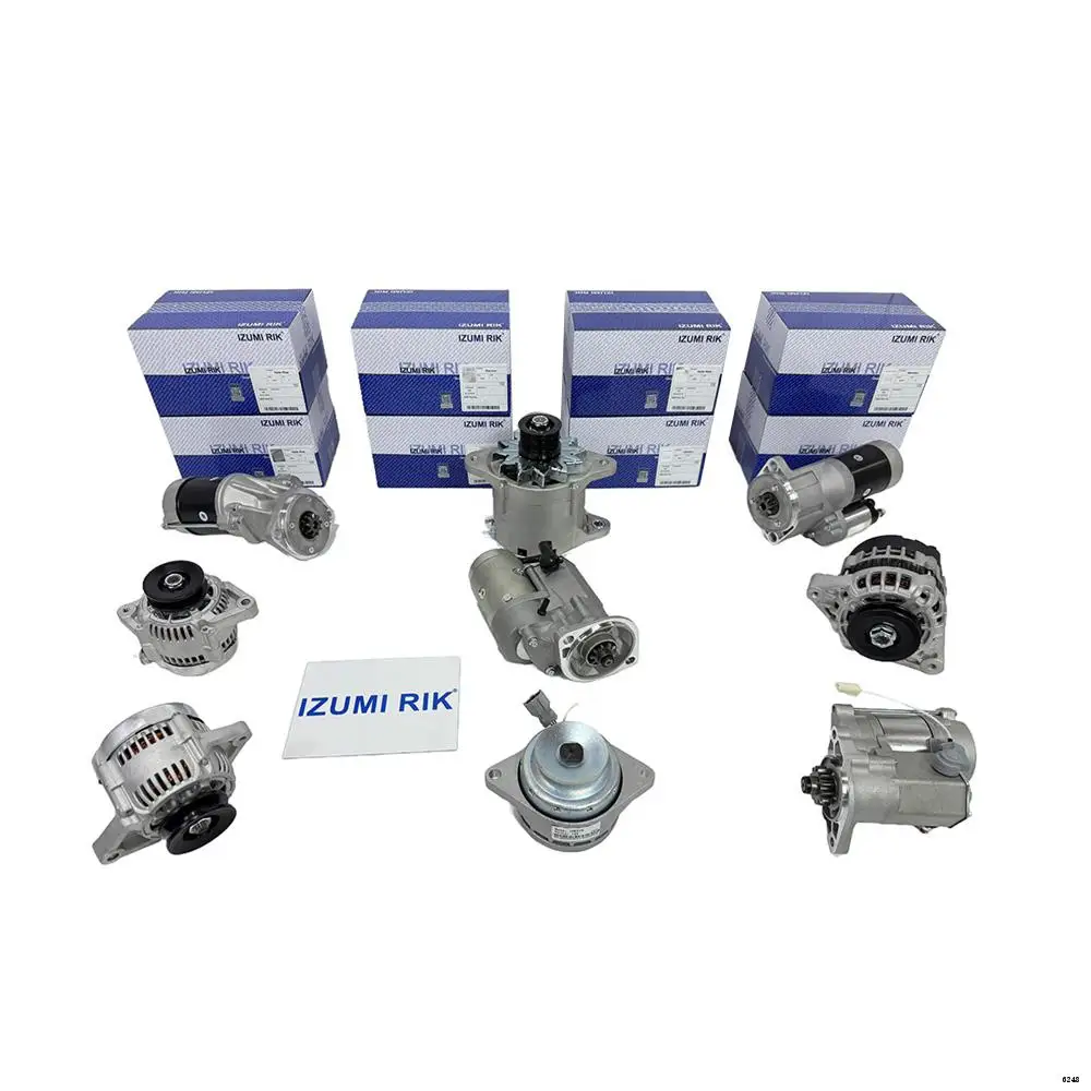 IZUMI RIK Z400 Starter Motor & Alternator for Kubota Engine Spare Parts