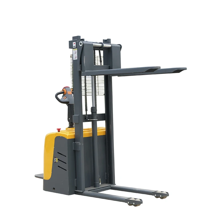 Shanding CDD2030 Load 2 Ton Standing Electric Pallet Stacker Forklift by 24V 120AH Lead Battery