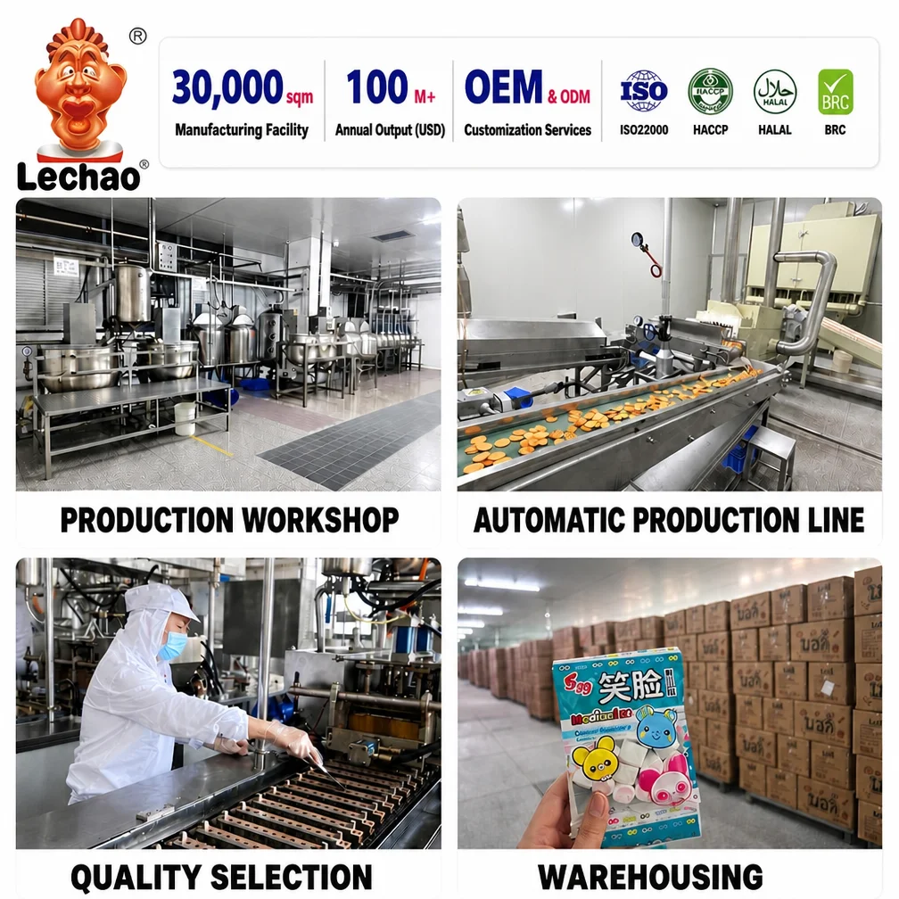 OEM/ODM Factory Assorted Candy Gummi Sour Sweet Soft Gummy Candy Halal Fruit Snacks Jelly Candy Wholesale
