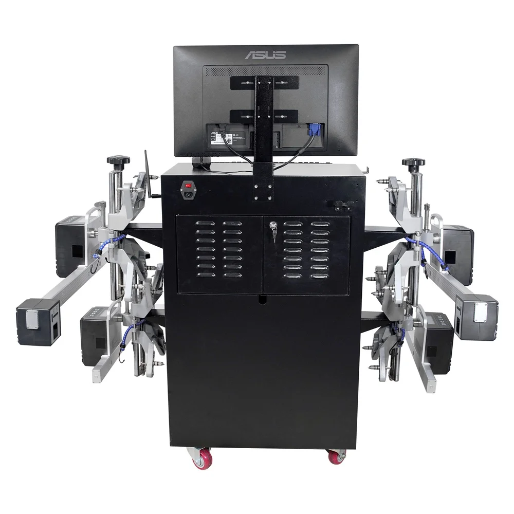 GATmatic Precise 3D Workshop Wheel Alignment Machine CCD Wheel Aligner for Truck and Car Lift Type Wheel Balancer Equipment