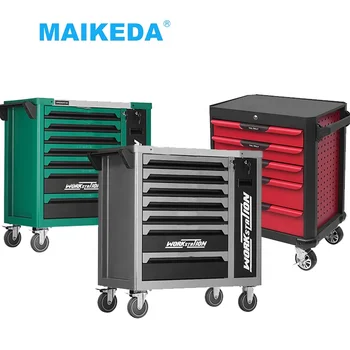 Hot Sale High Quality Steel Auto Repair Lockable Tool Craftsman Cabinet Trolley for Tools
