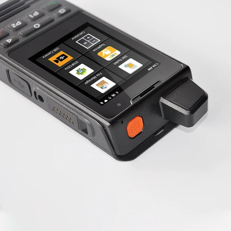 Portable Mobile Radio 5300mAh Dual Core 4G Lte Gps Sos Phone