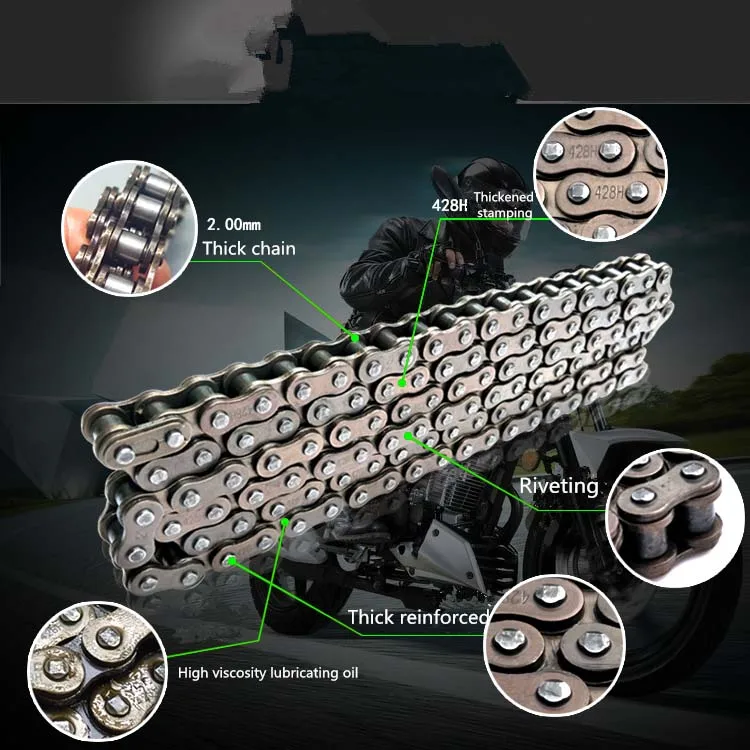 Custom Chain Sprocket,Motorcycle Sprocket 42/15t 428 Motorcycle Chain