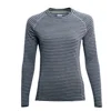 Grigio Melange a Righe 210gsm