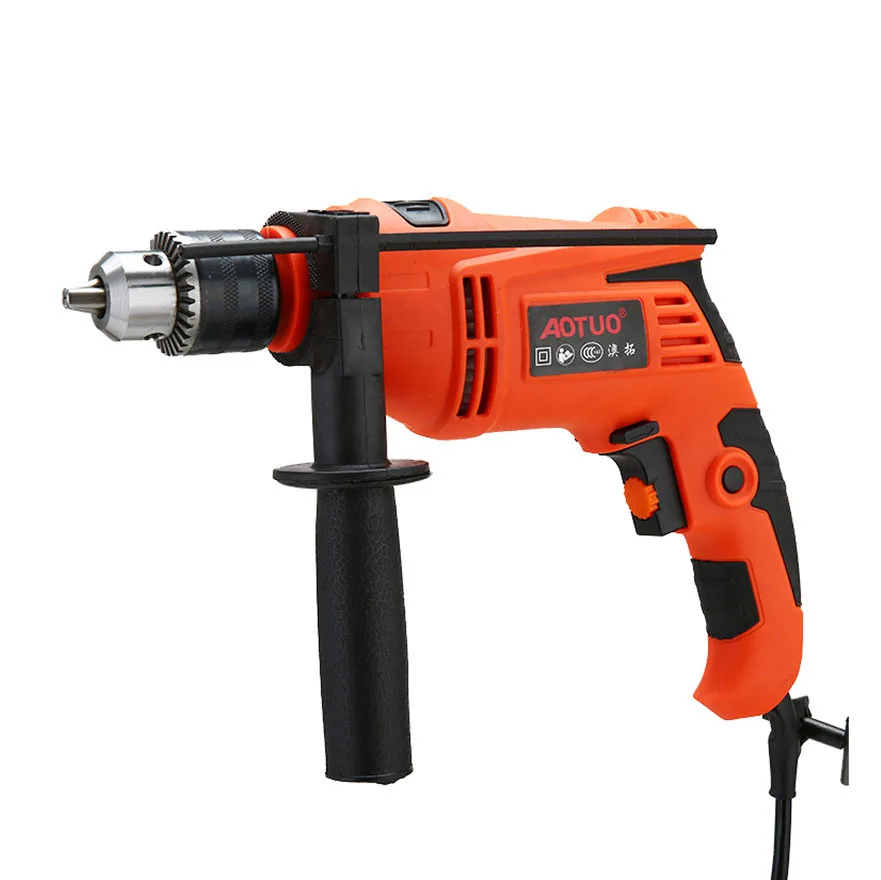 Bor Perkusi Elektrik Jenis Pistol Profesional Industri 2700RPM 1380W Bor  Dampak Daya Tinggi dengan Mata Bor