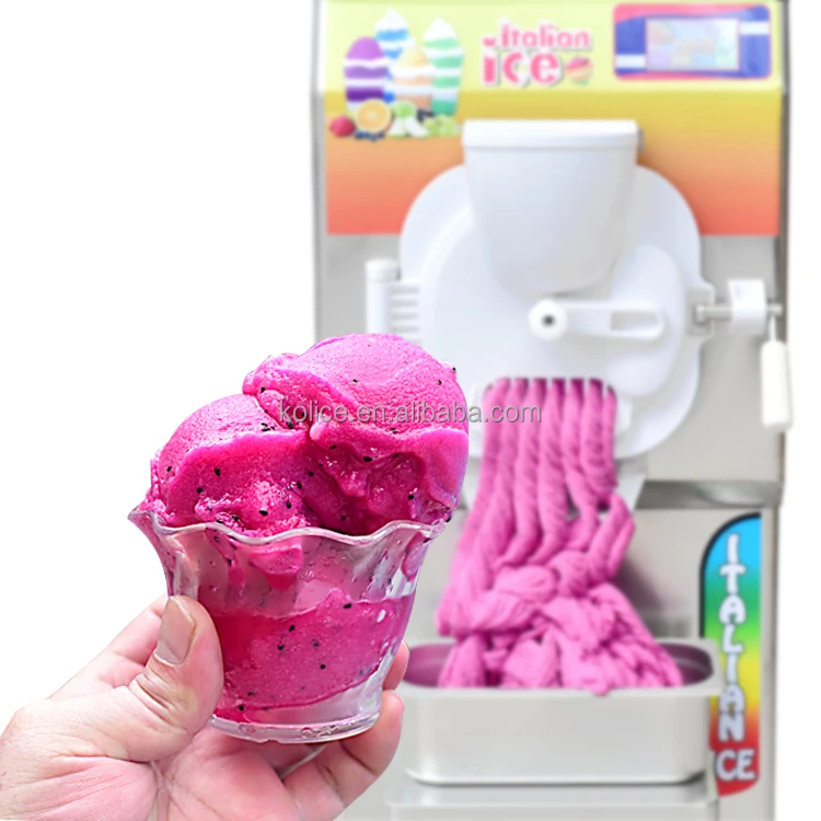 Kolice CE ETL Italian Ice Machine - High Productivity