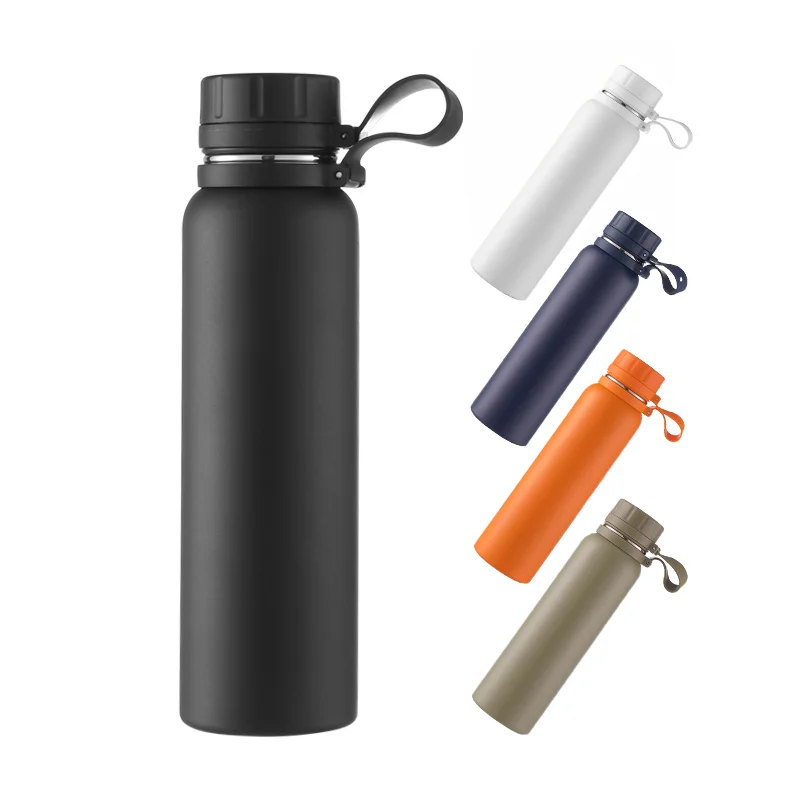 Stainless Steel Sports Water Bottle With Handle Custom Eco-friendly Metal  Applicable For Boiling Water Outdoor Travel All-season - Buy Stainless  Steel Sports Water Bottle With Handle Custom Eco-friendly Metal Applicable  For Boiling