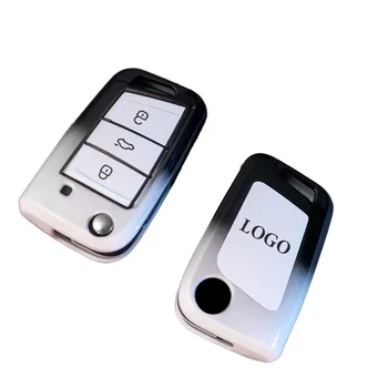 Hot Sale TPU Car Key Case for Volkswagen VW TIGUAN L Golf 7 Passat Skoda Octavia Car Key Shell Cover