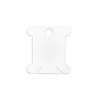 Bobines de fil dentaire en plastique, couleur blanche