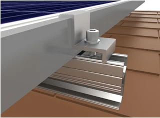 Shingle Roof Solar Panel Racking System Mount Photovoltaic Panels ...