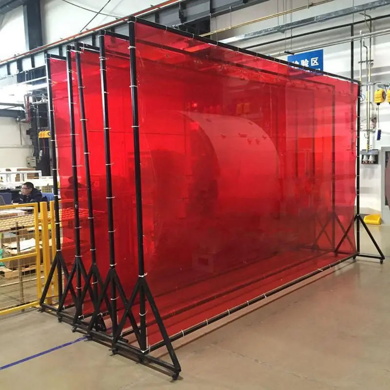 Customized Color Clear UV Protection Outdoor Welding Industrial Pvc Divider Curtain
