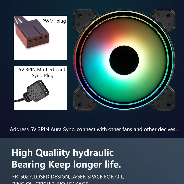 Dazzling RGB Lighting with the 5V Addressable Storm ARGB Fan