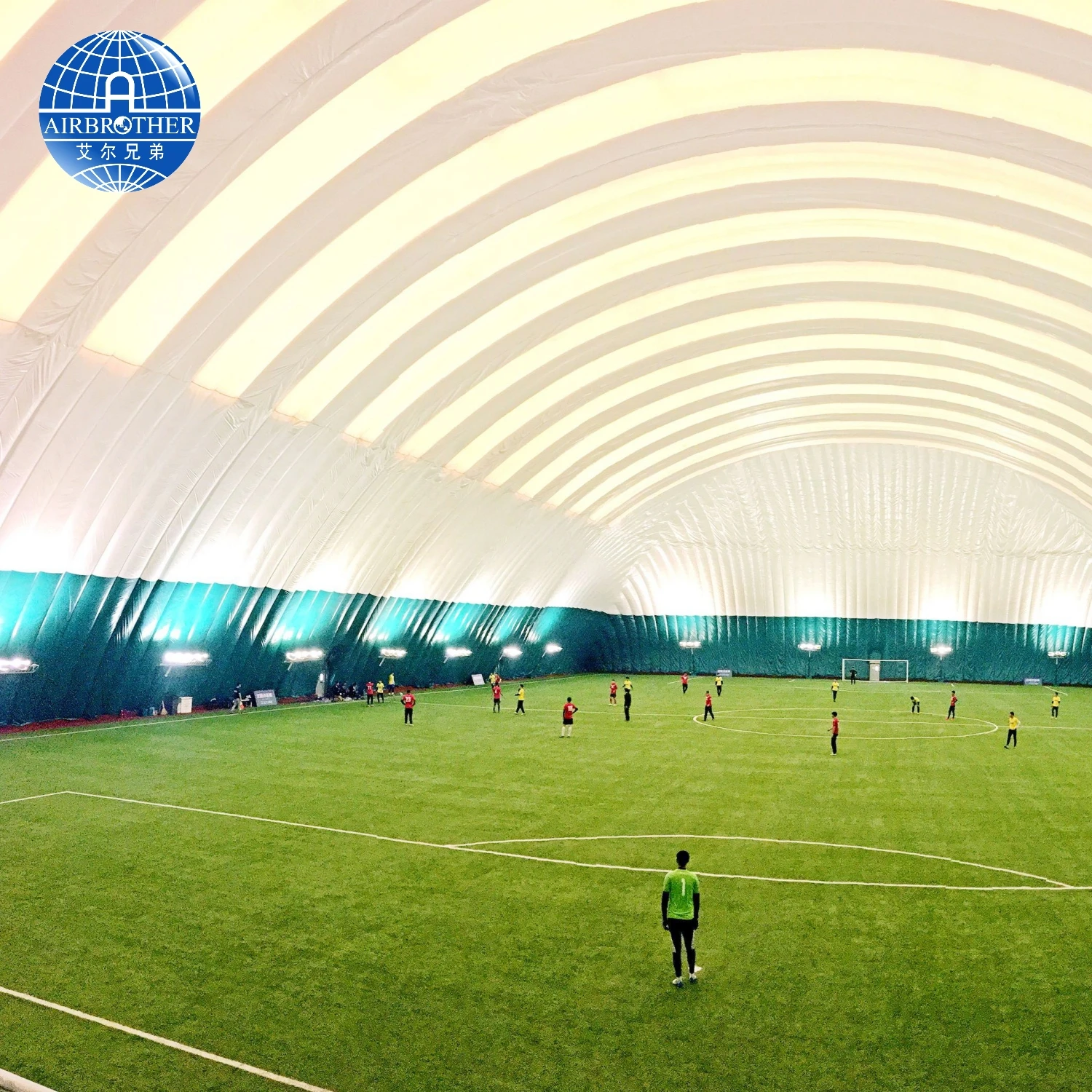 Big Inflatable Football Field Air Supported Dome Structure Sports Tent for sale