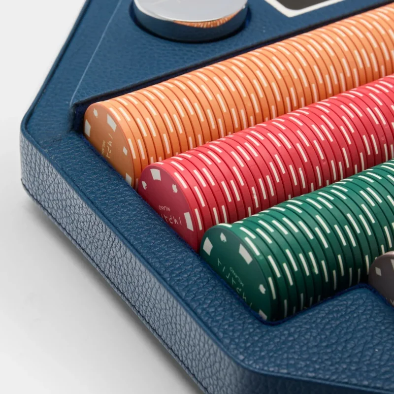 500-1000 шт. набор для Покера из Веганской кожи