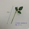 Petite tige de rose - feuille unique collante