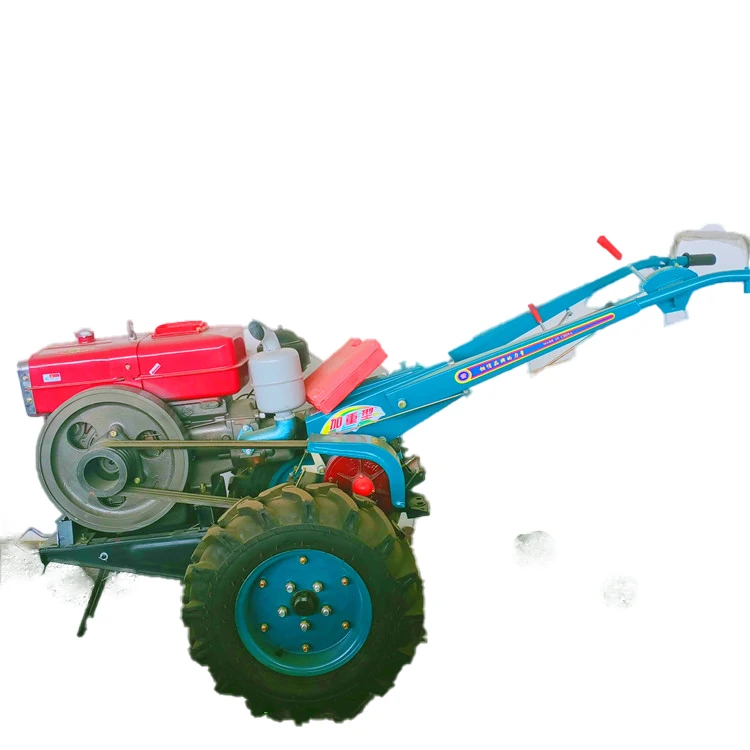 Plowing Machine Small Farming Tools Equipment Machines Double-headed Plow Agricultural Power Tiller Walking Tractor Ethiopia