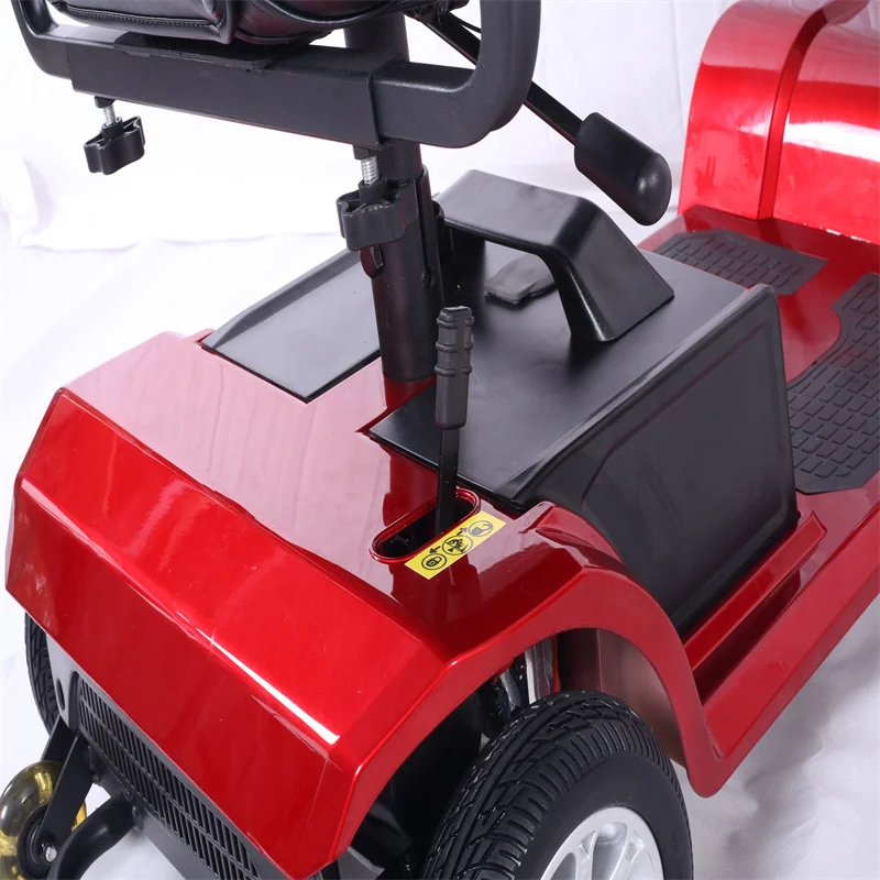 3 4 Wheel Electric Mobility Scooter With Charger Travel Foldable