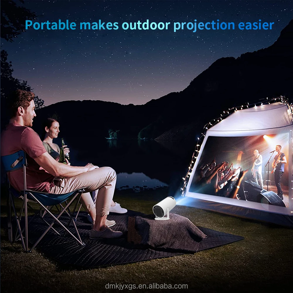 YUNDOO HY300 Popular Projector Fast Wireless Connection 4k HD Home Theater Smart  Projector Wireless Same Screen Projector