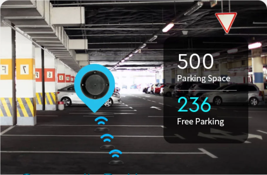 Microwave Radar Geomagnetic Detection Wireless Vehicle Detection Sensor IP68 Rating LoRaWAN V1.0.3 Class >99% Manufacturer