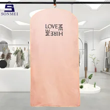 High Quality Suit Canvass Clothes Garment Coat Cotton Packaging Bags
