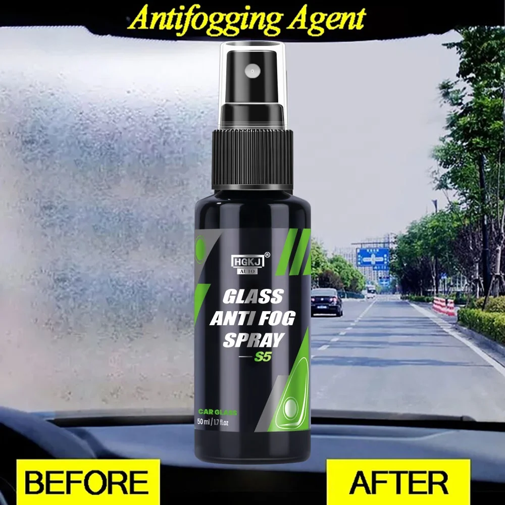 Prevent Fogging Long Lasting for Car Inside Glass Anti Fog Spray Prevents Fogging Clear Vision Auto Accessories HGKJ S5