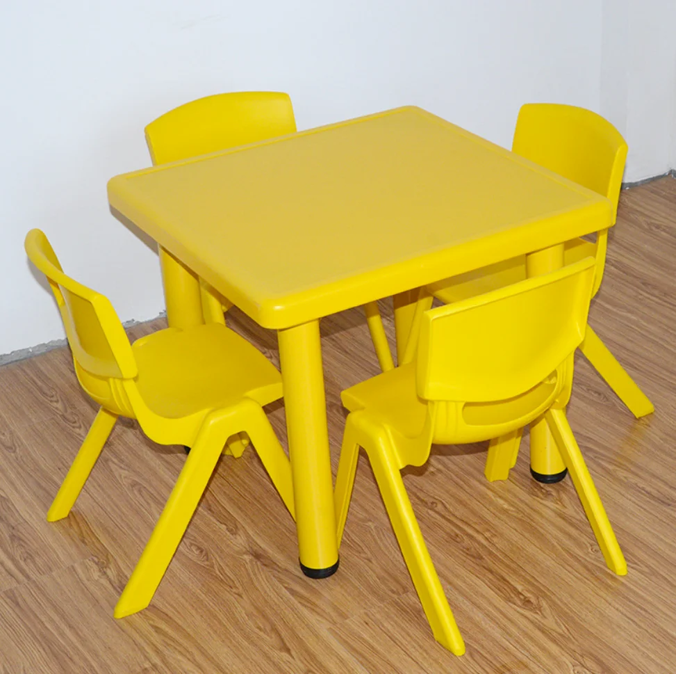 Kindergarten Plastic Rectangular Kid Table For School Bjflamingo ...