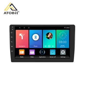 Car android 9 inch touch screen car radio dvd player with bluetooths universal sale double din car dvd player