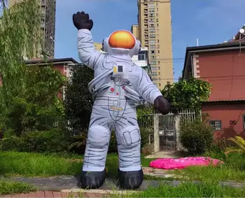 Outdoor giant inflatable astronaut model led lighted inflatable cartoon spaceman for advertising