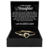Bracelet (Gold) + A Card Flip Box