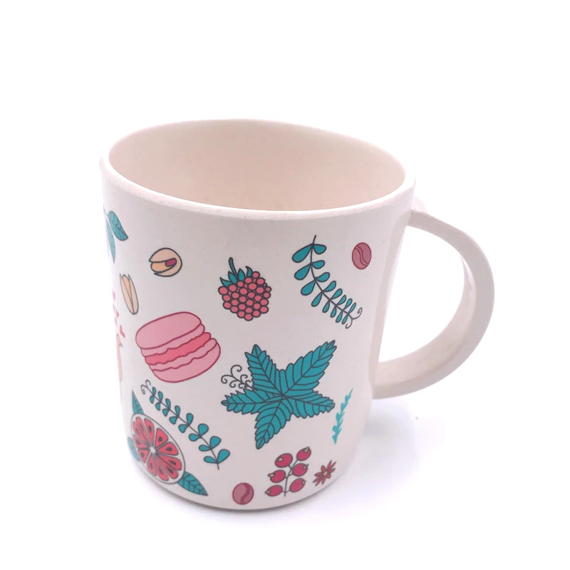 Unbreakable Drinks Glasses Nice Printing Tea Cup Melamine Plastic Cups Customized