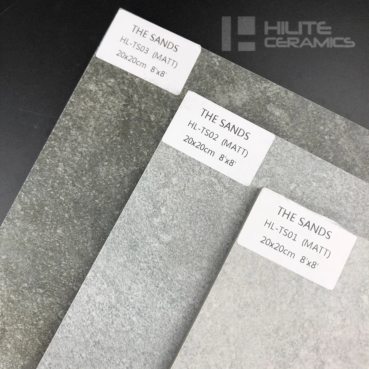 Rustic Floor Tile Factory High Quality Cement Conrete Look Matt Finish Porcelain Glazed Tile Floor Concrete Tile