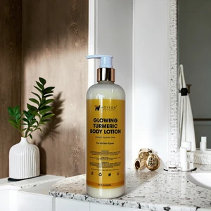 Black Skin Care Products Glowing Skin Products Turmeric Body Lotion Butter Scrub Oil Wash for Wholesale hot selling