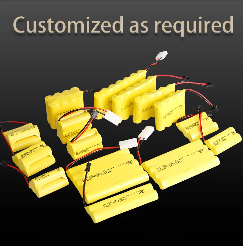 Factory 700mah Rechargeable Cell 4.8v Nicd Batteries Aa Batteries Pack