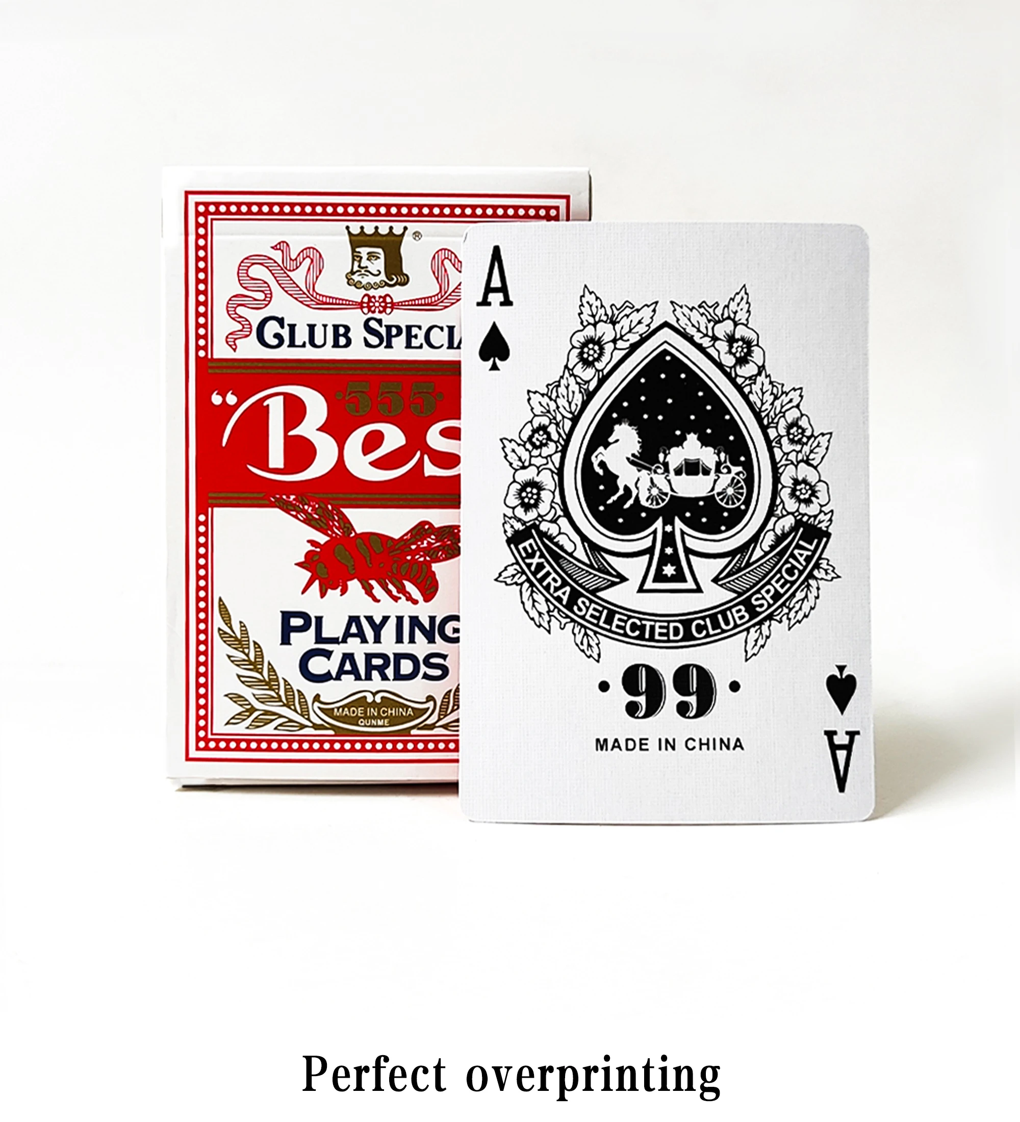 Custom Printing Logo Pattern Paper Card Game Entertainment Poker Set Playing Card With Box supplier