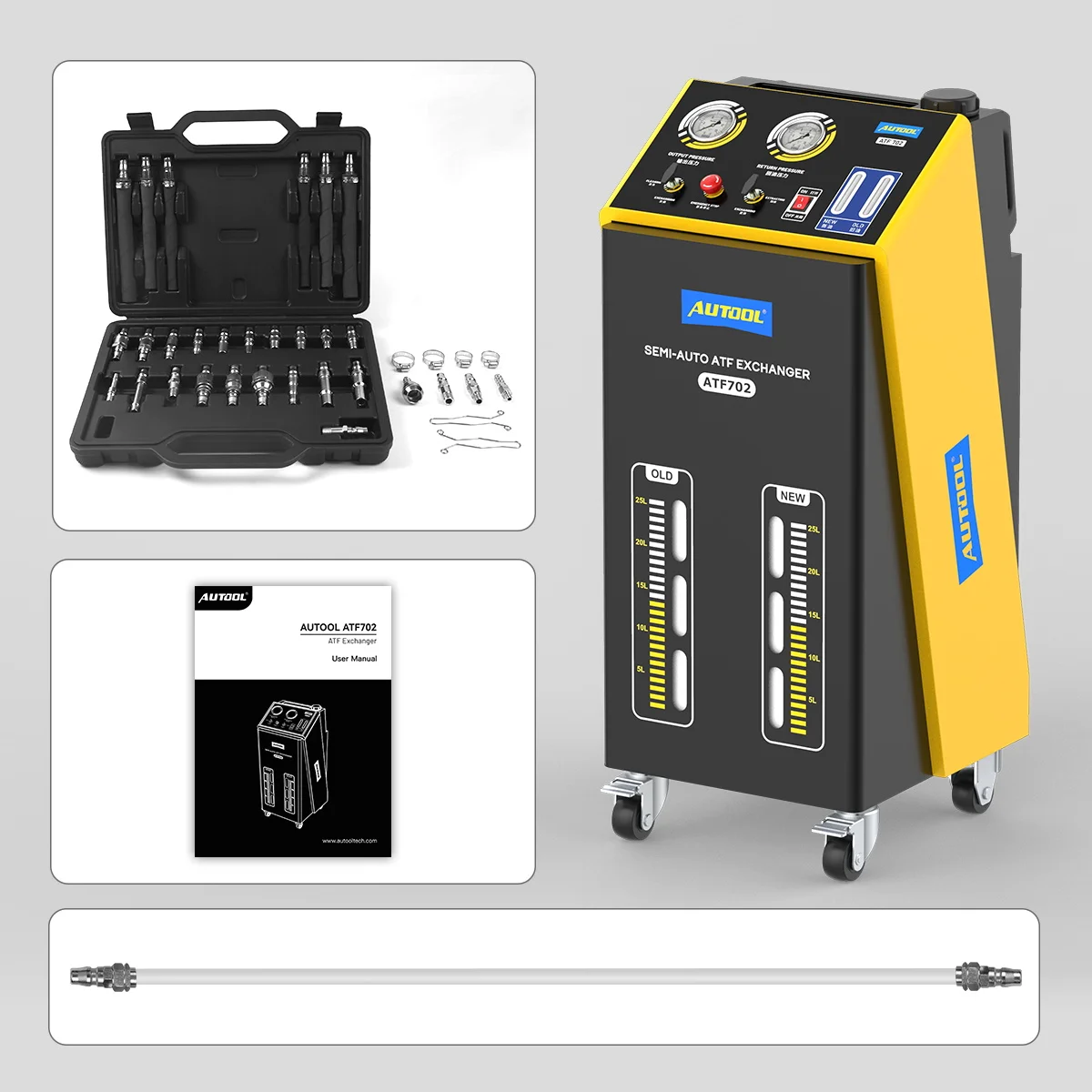 AUTOOL ATF702 - Efficient Transmission Flushing Machine