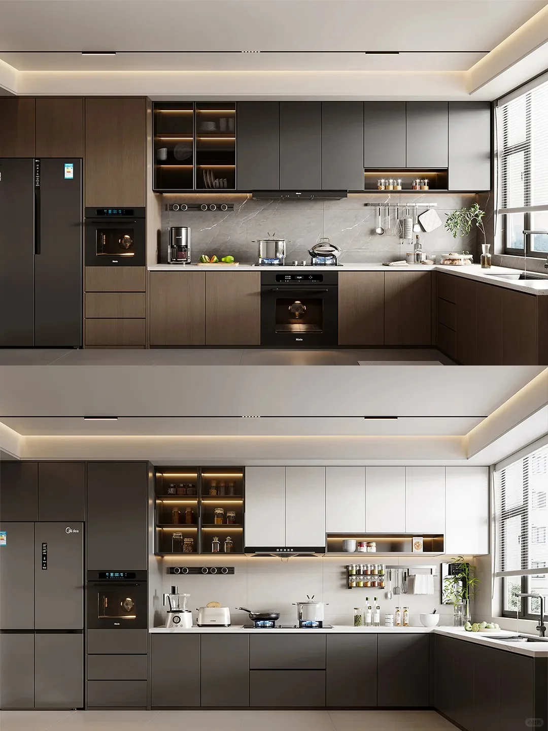 Thumbnail for Luxury Modern Kitchen Cabinet Eco Friendly Materials