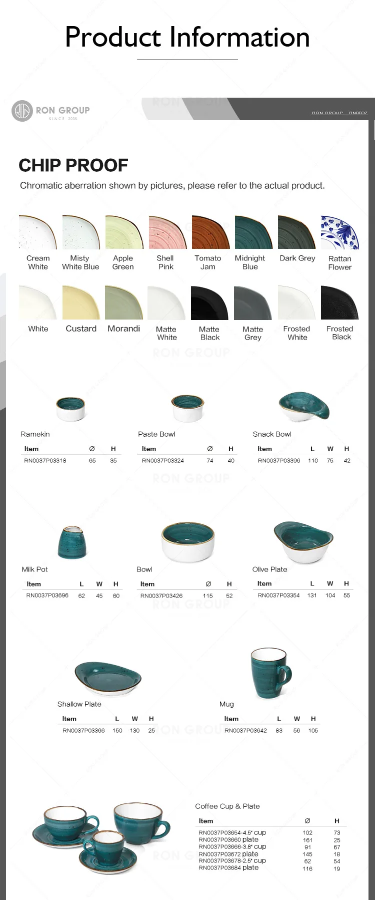 Wholesales Ceramic manufacturer restaurant decoration round wall plate round ceramic butter dishes dinner ware sets
