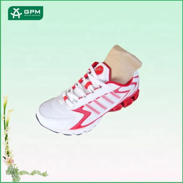Molded Cheap Custom Paper Pulp Shoe Tree logo