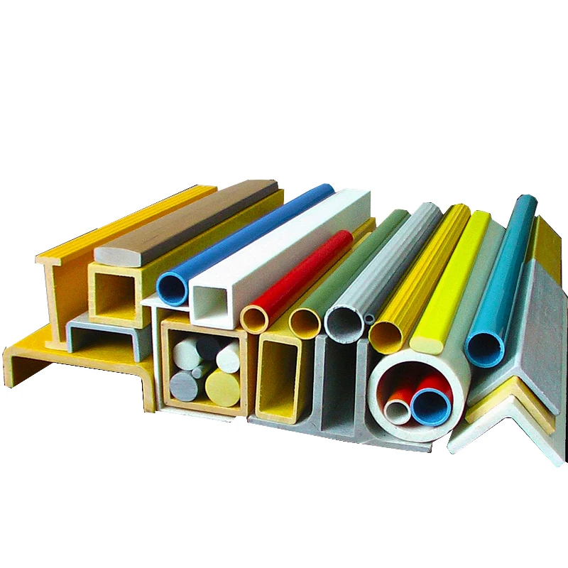 Custom Factory Fiberglass Products Frp Plastic Square Hollow Pipe Tubes