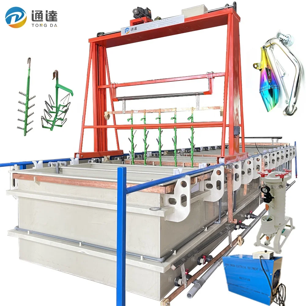 Gold Plating Electroplating Machines Anodizing Line Hard Chrome Plating