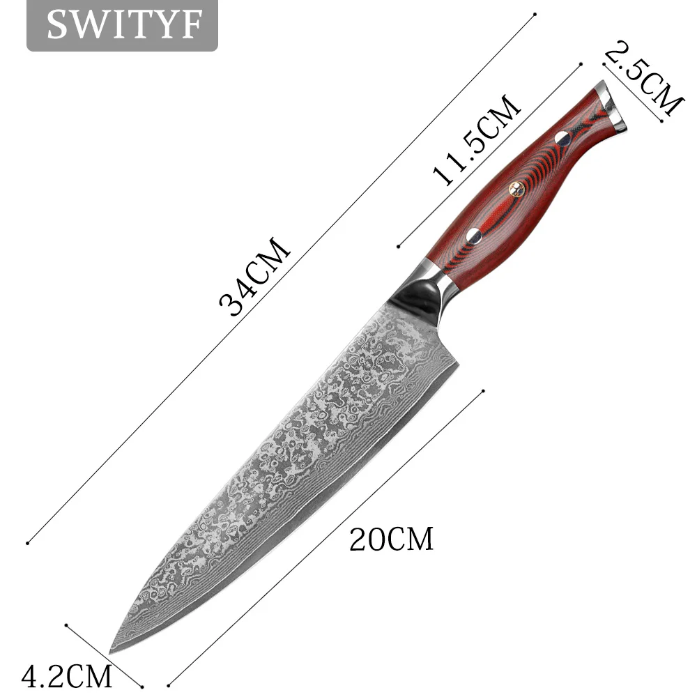 SWITYF Best Custom Handmade Damascus Knife
