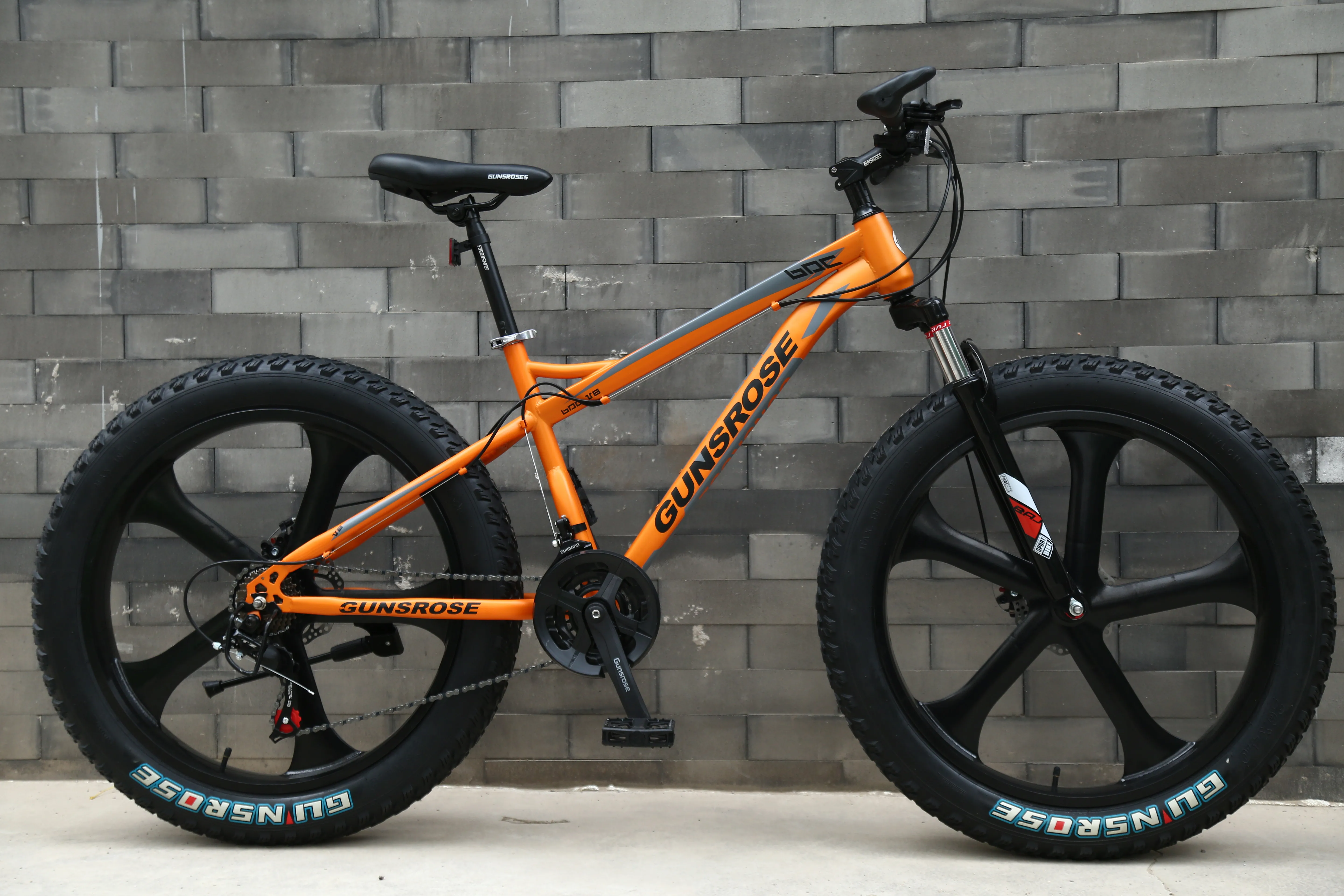 Fat Tire 26 Inch Cycle for Adults Bikes Mtb Style Tire Fixed