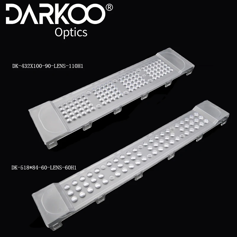 Darkoo Optical Lenses Factory Led Module Lens 2835 3030 Led 60 Degree High Quality Leds Street Light Lens Optic