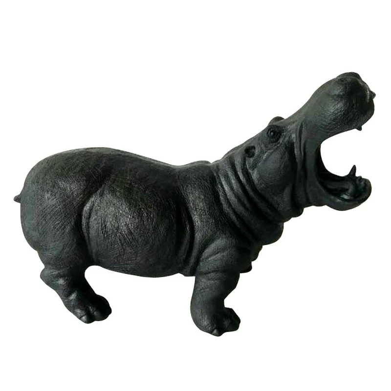 Modern Design Resin Animal Sculptures For Home Decor Creative Hippo Figurines In Decor Polyresin River Horse Statues Handicrafts Buy Wild Animal Sculpture Animal Statues For Sale Interior Decoration Sculpture Product On Alibaba Com