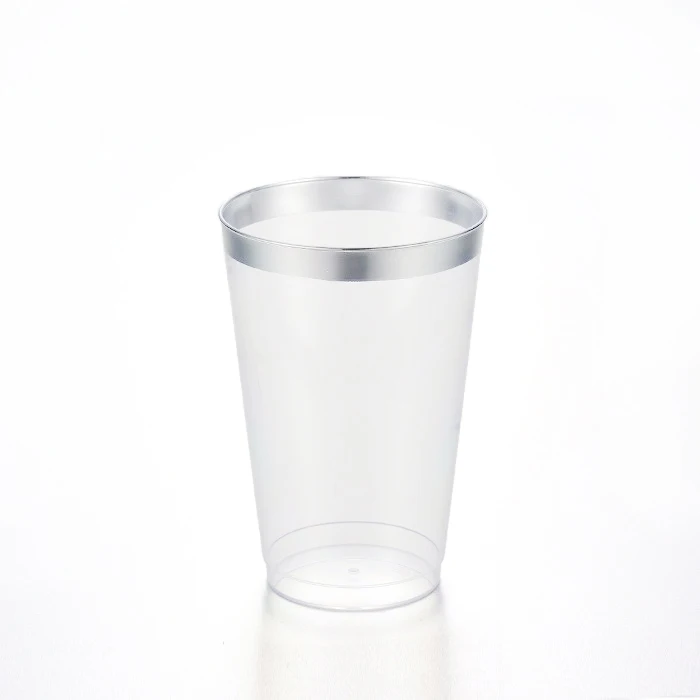 Одноразовые пластиковые прозрачные стаканы для вечеринок 10