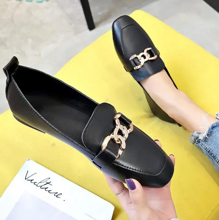 New Fashion Elegant Women Leather Wedges Dress Shoes Sexy Ladies ...