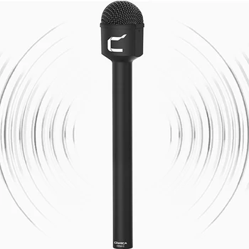COMICA HRM-C Omnidirectional Dynamic Reporter/Interview Microphone for Live Streaming Report Presentation detail image