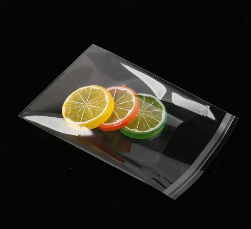 Flat Cello Cellophane Treat Bread Bakery Fruit Vegetable Opp Plastic