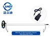 Rouleau de couverture de piscine argenté 86D-BC-E 3,4 m ~ 4,2 m