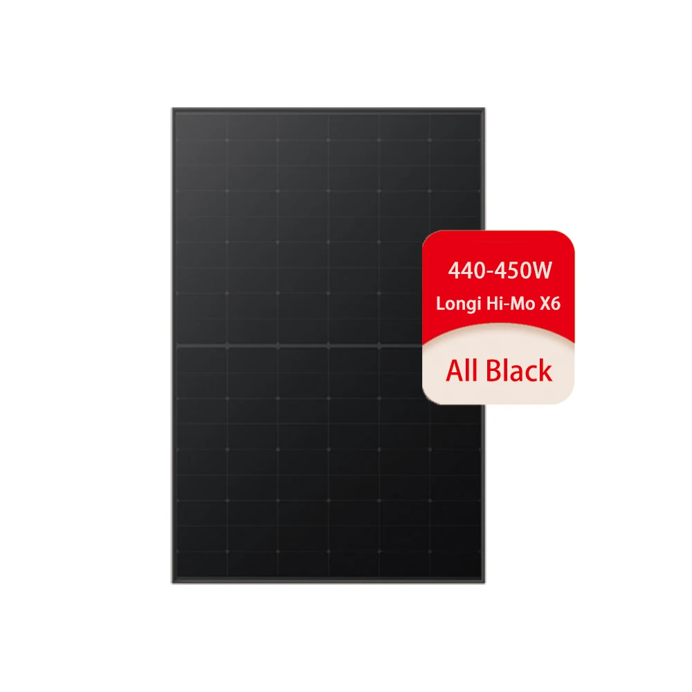 Longi All Black Solar Panels 420 Watt With High Efficient 410w 400w Pv Panels With Stock